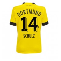 Fotbalové Dres Borussia Dortmund Nico Schulz #14 Dámské Domácí 2022-23 Krátký Rukáv